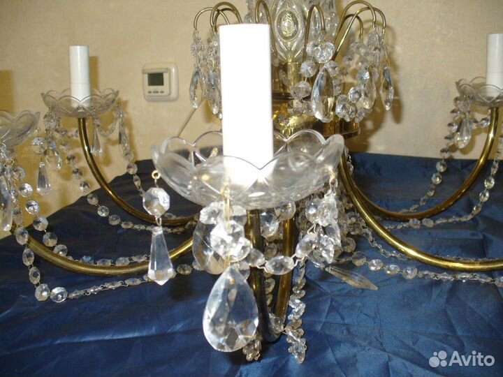 Люстра хрустальная Чехия