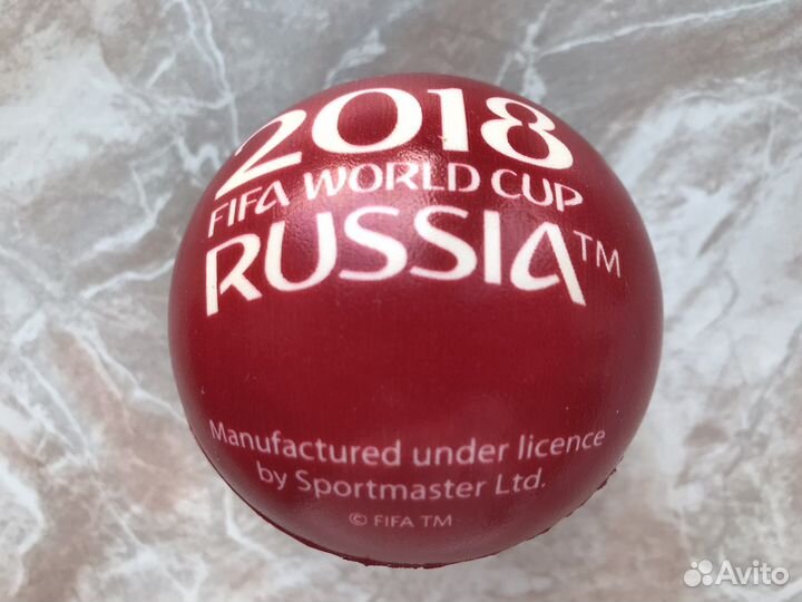 Мяч FIFA чм2018 Россия Забивака мягкий