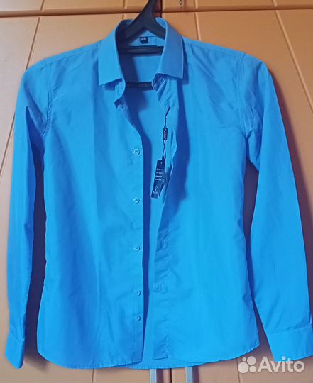 Рубашка школьная на мальчика рост 146-152см