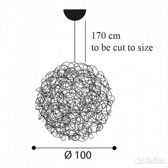 Сatellani & Smith Fil de Fer светильник Италия