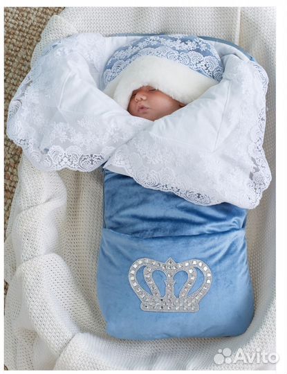 Зимний Конверт-одеяло на выписку 