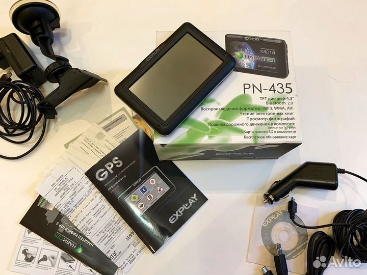 GPS навигатор Explay PN-435, с картой Навител
