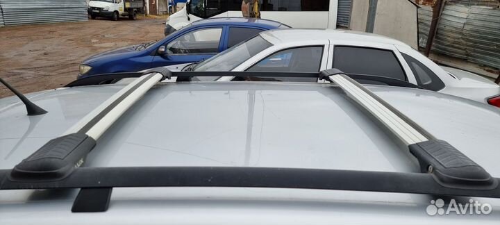 Багажник на рейлинги lux skoda octavia a5