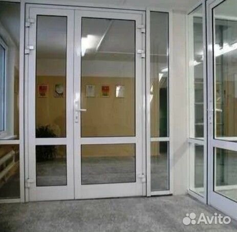 Алюминиевые двери