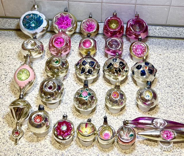 Елочные игрушки СССР прожектор