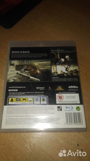 James Bond 007 Quantum of Solace (PS3, англ, бу)