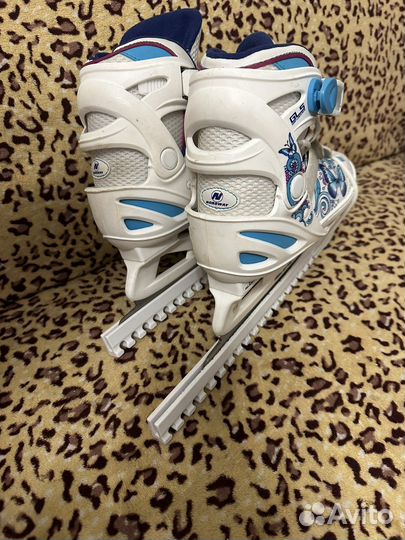 Коньки детские раздвижные 31- 35