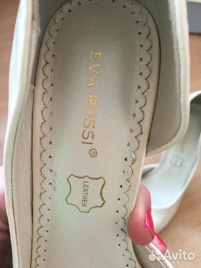 Свадебные туфли р.38