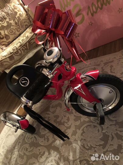 Детский трехколесный велосипед