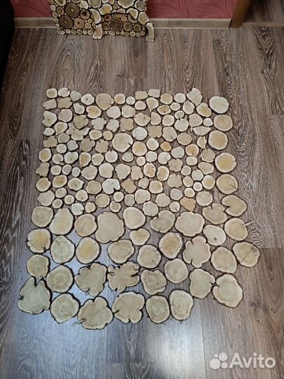 Набор спилов можжевельника для декора и творчества