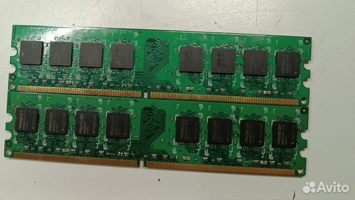 Оперативная память 2x1gb