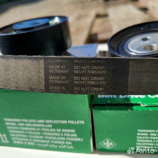 Ролики тнвд, ремень