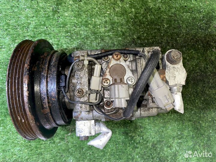 Компрессор кондиционера 4E-F Toyota Starlet EP82 1