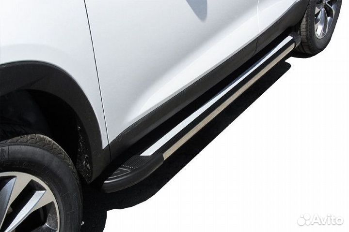 Пороги алюминиевые Chery tiggo 7