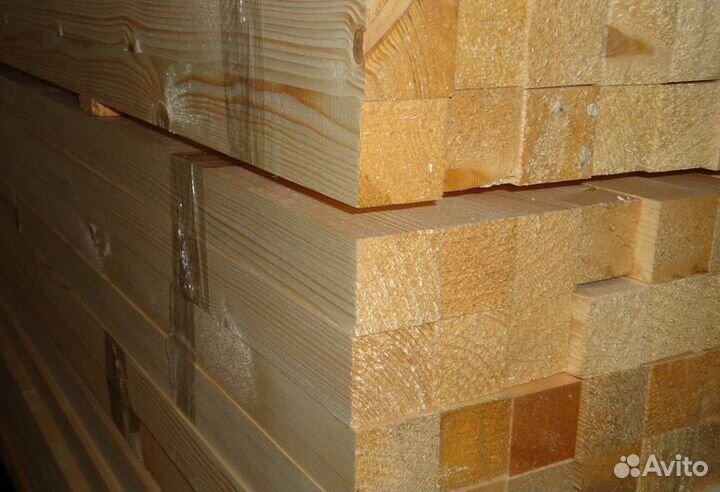 Брус сухой / Пиломатериалы / доставка но