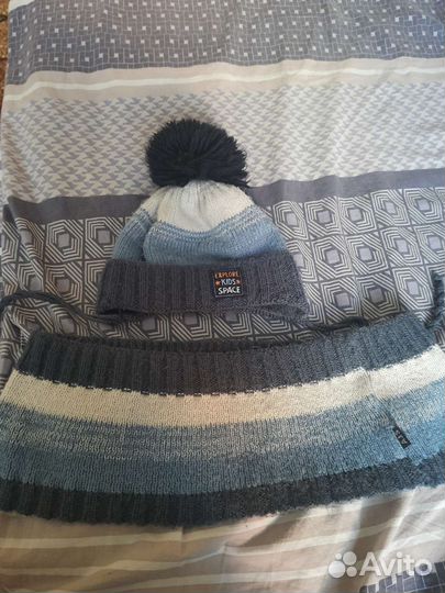 Шапка для мальчика зимняя