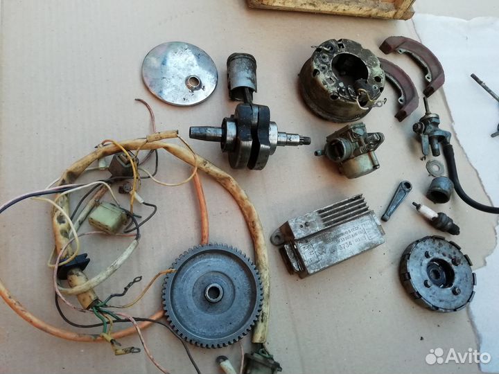 Мопед ретро СССР