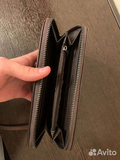 Кошелек мужской кожаный