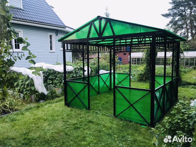 Беседки из металла