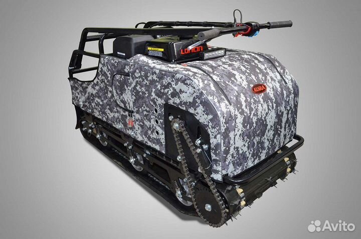 Мотобуксировщик-мотособака богатырь-20R (реверс)