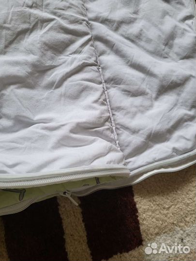 Детский тёплый спальный мешок на молнии