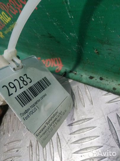 Плафон подсветки салона Ford Focus 3