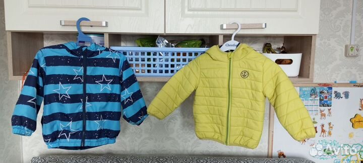Детские курточки 80-90см