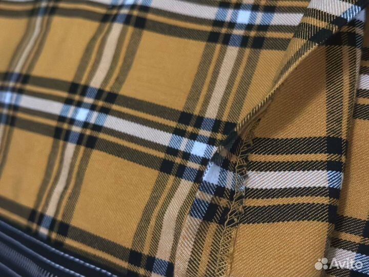 Юбка в клетку stradivarius