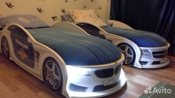 Кровати машины в наличии разные марки и цвета