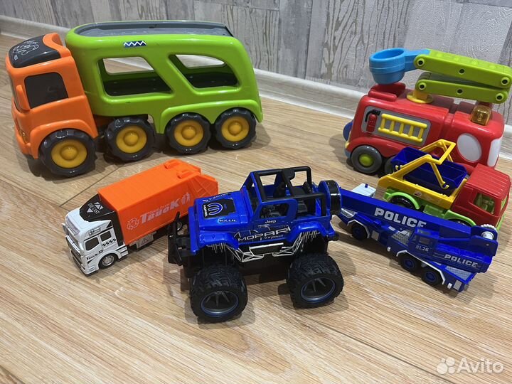 Детские машинки игрушки пакетом