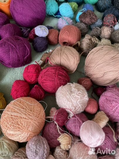 Пряжа нитки для шитья пакетом