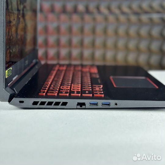 Игровой ноутбук Acer Nitro i7/GTX1650/17.3/IPS