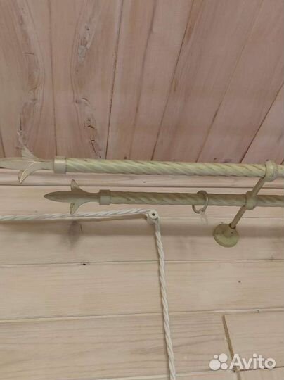 Карнизы из леруа железные