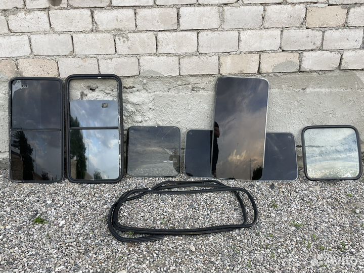 Газель стекла задние комплект