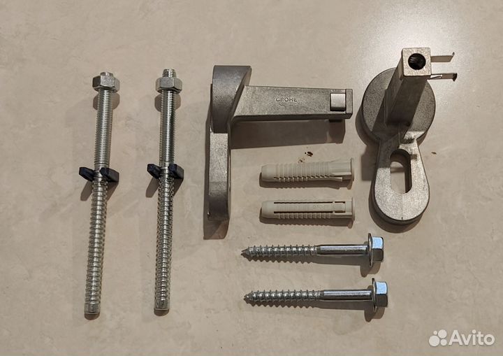 Крепление инсталляции grohe