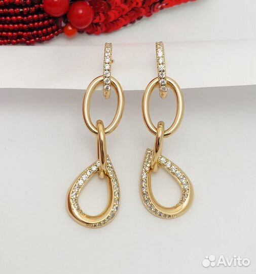 Серьги из медицинской стали