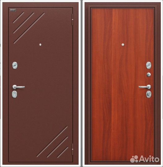 Дверь входная металлическая с установкой