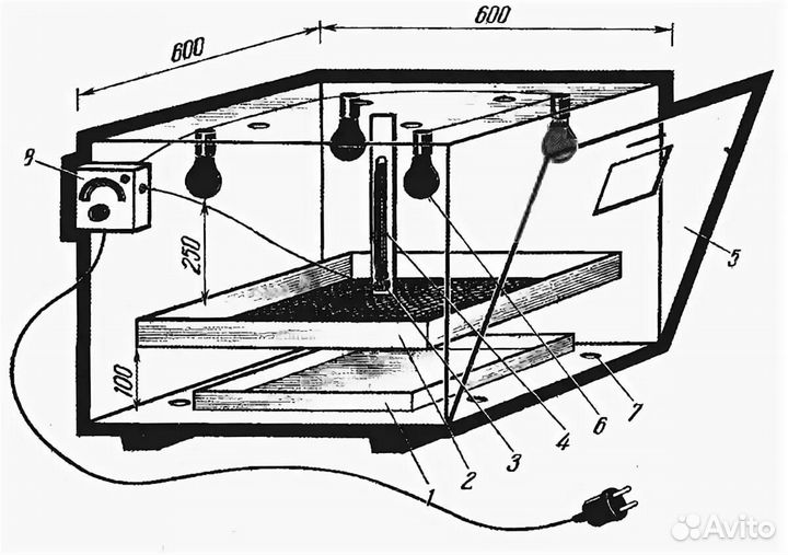 Самодельный инкубатор на 100 яйц