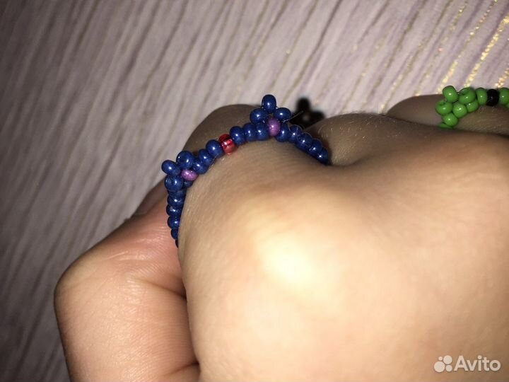 Колечко из бисера