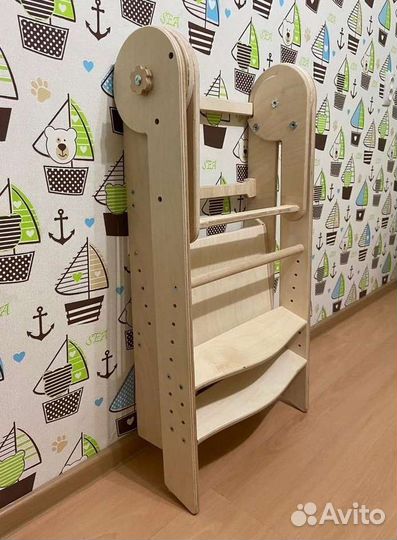 Лазалка деревянная