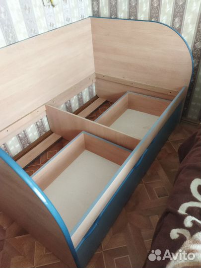 Детская кровать от 3-х лет с матрасом