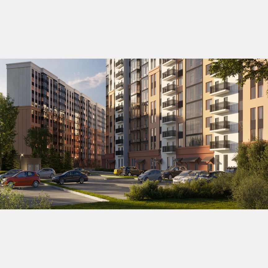 1-к. квартира, 36,8 м², 2/12 эт.