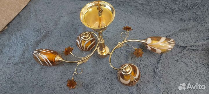 Люстра потолочная бу