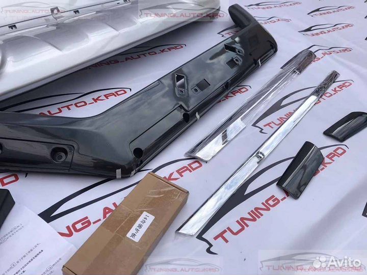 Накладки на бампера Nissan Х-Trail 32 комплект D92