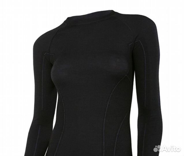 Термокофта Brubeck Wmn Active Wool Black