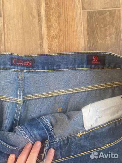 Джинсы рэперские y2k Chams, размер 50 (наш 62-64)
