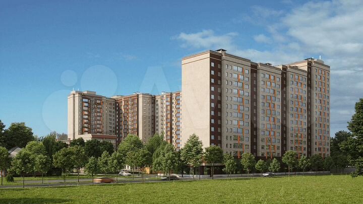 2-к. квартира, 62,4 м², 15/17 эт.