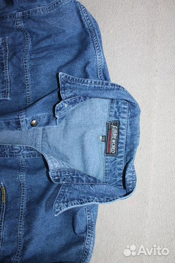 Рубаха джинсовая 52-54 размер