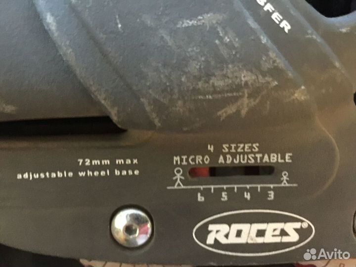 Роликовые коньки, раздвижные 36-40 размер