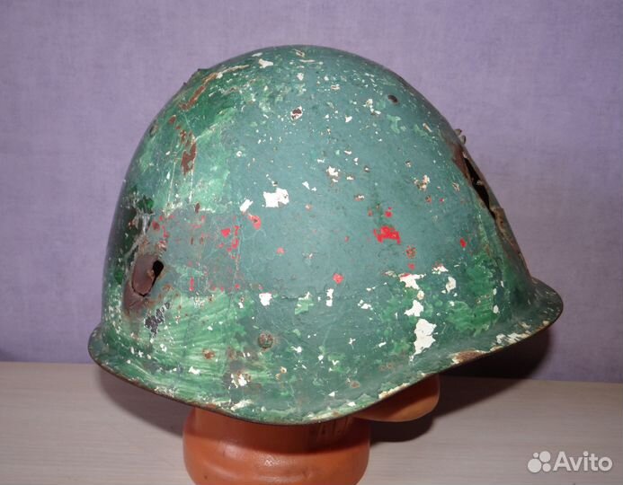 Стальная каска сш -60 Шлем вс СССР перекрас из ваи